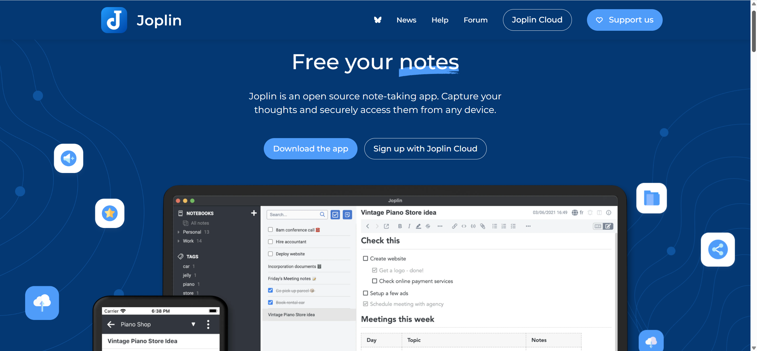 最安全的开源笔记软件Joplin